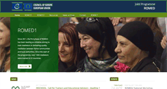 Desktop Screenshot of coe-romed.org